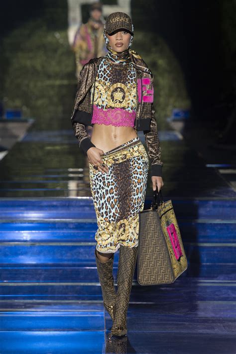 gucci fendi versace balenciaga|Versace Fendi runway.